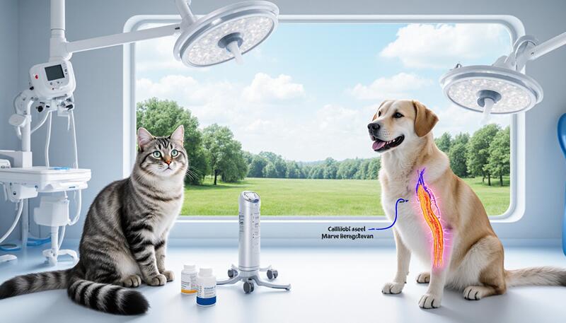 Illustration: Use of Vezotil® in dogs and cats for chronic orthopedic pain control